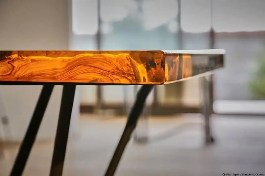 resin table top