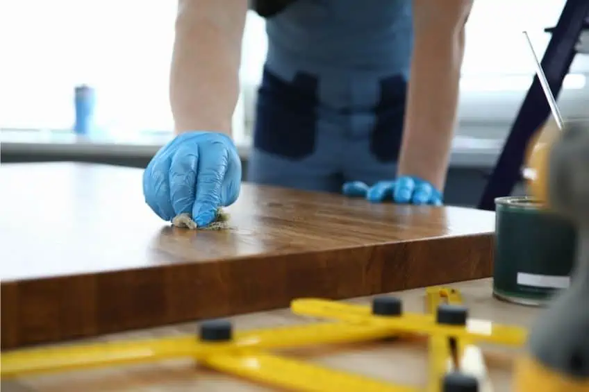 how to finish butcher block