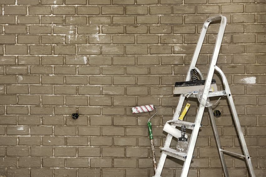 Paint Stripper on Brickwork