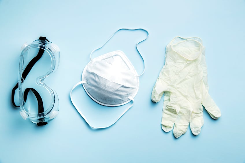 Safety Gear for Epoxy for Aluminum