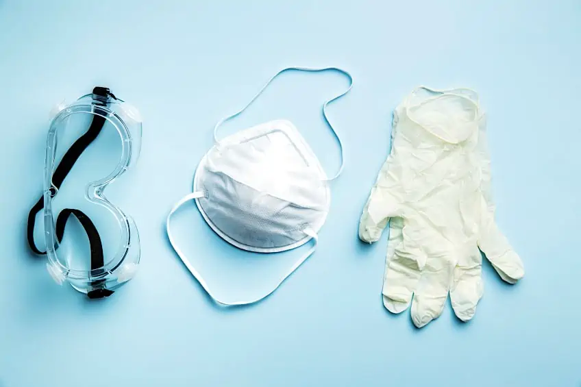 Safety Gear for Epoxy Gluing