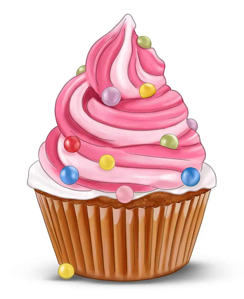 Cupcake Sketch 16