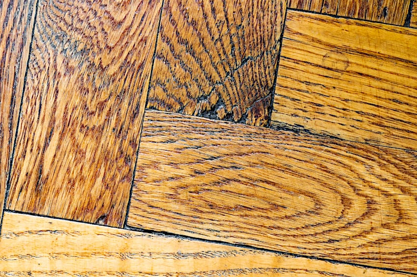 Distinctive Grain Pattern of Oak