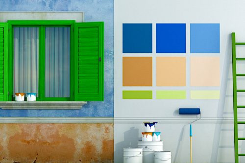 Difference Between Interior and Exterior Paint - Types of Coating