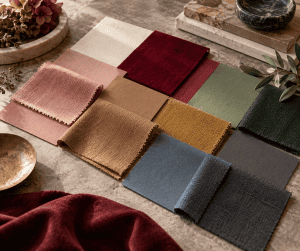 colors that go with burgundy — Material study