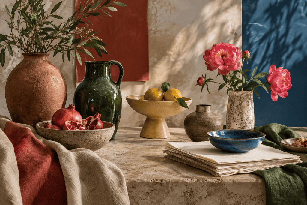 colors that start with k — Material study