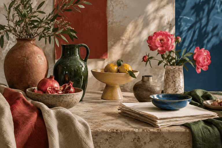colors that start with k — Material study