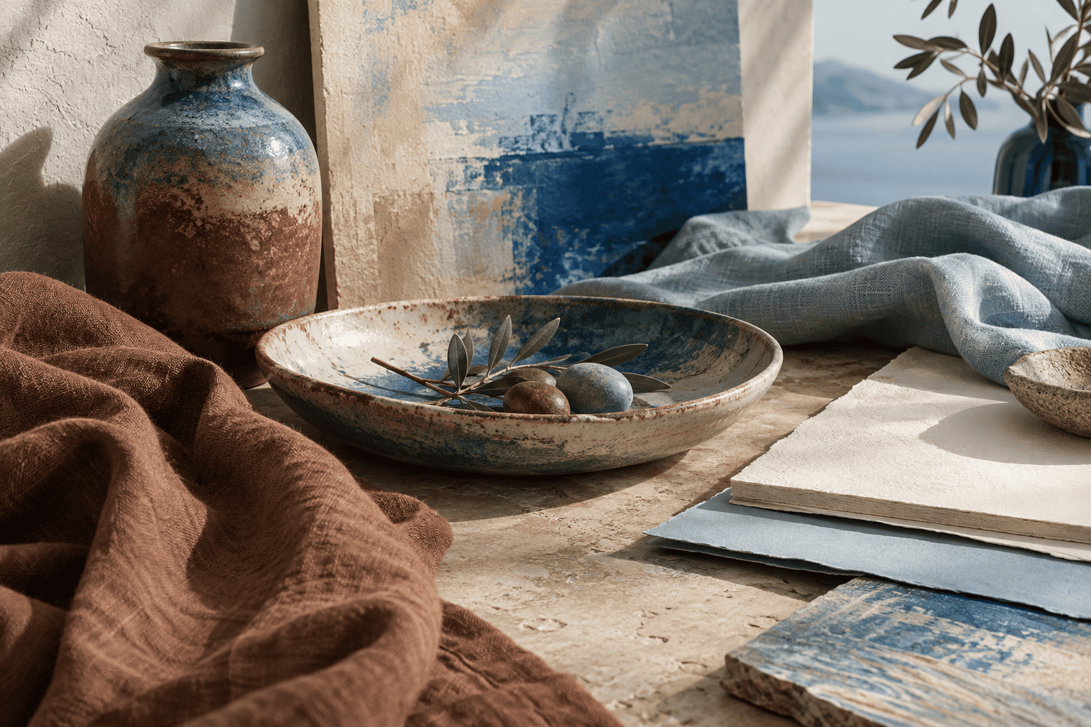 colors that start with p — Material study
