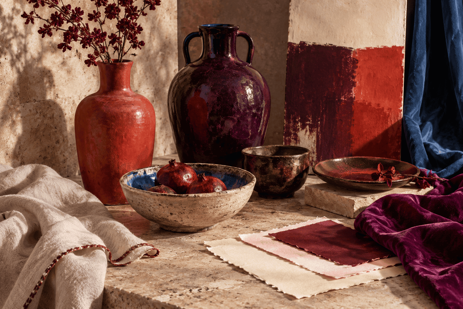 colors that start with v — Material study